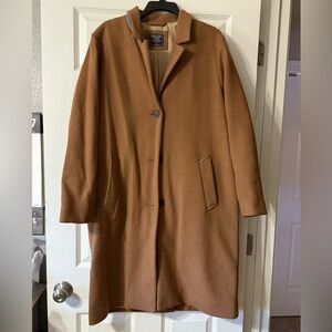 Abercrombie & Fitch Tan Coat
